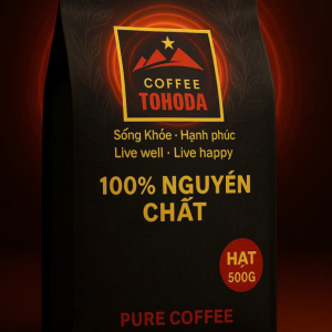 Cà phê hạt Tohoda 100% nguyên chất